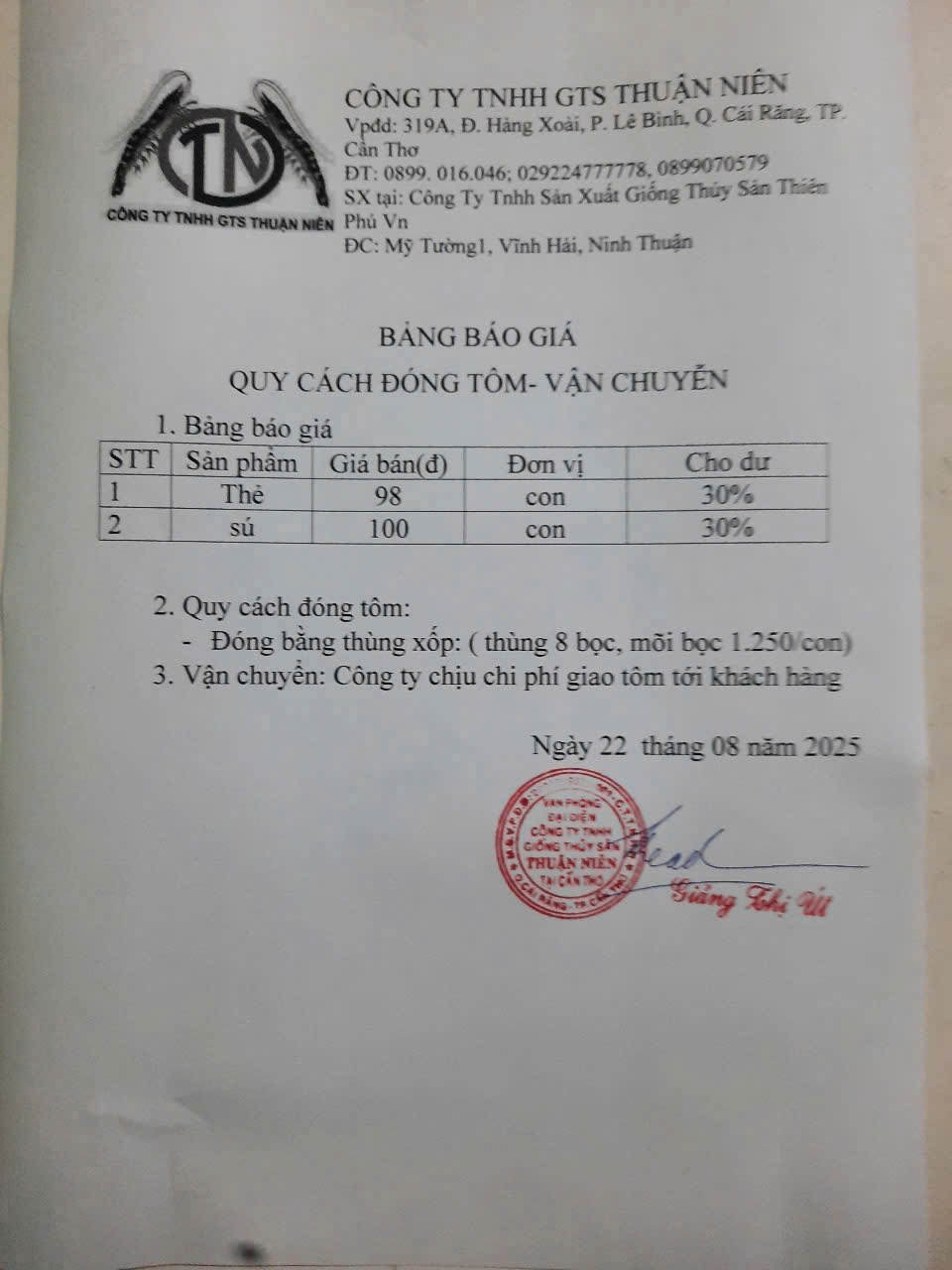 Sản Phẩm Post sú